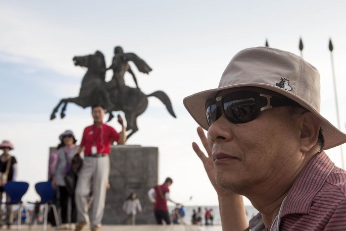 Κινέζοι τουρίστες στη Θεσσαλονίκη