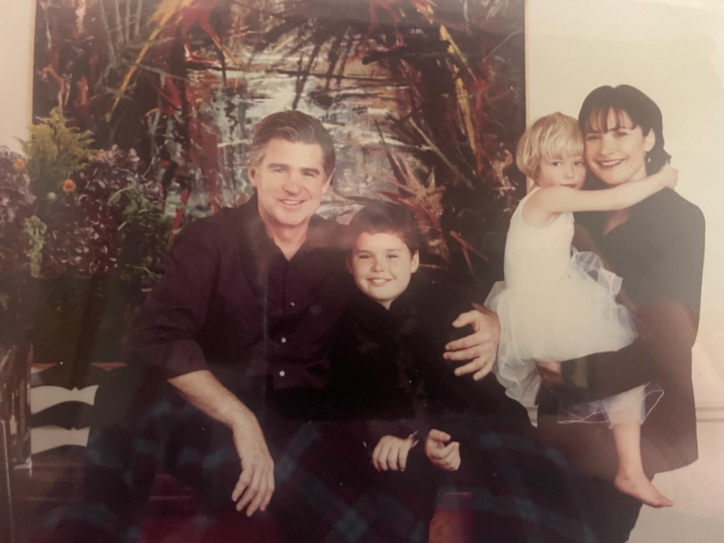 Photo by Treat Williams on May 14 2023. May be an image of 3 people child and people smiling