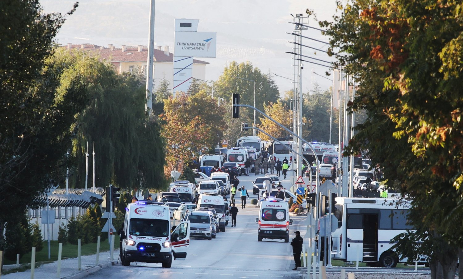 Τρομοκρατική επίθεση κατά της Τουρκικής Αεροπορικής και Διαστημικής Βιομηχανίας με θανάσιμα θύματα και τραυματίες