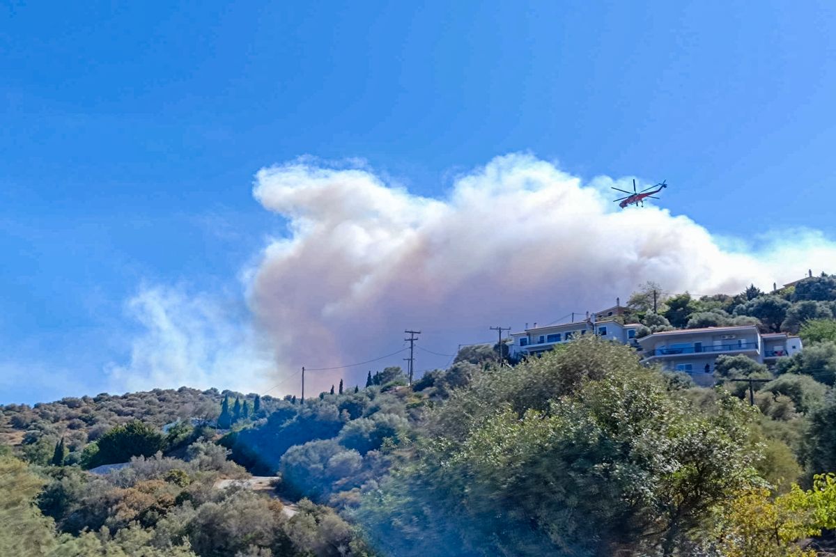 Κίνδυνος εκδήλωσης πυρκαγιάς στην Ελλάδα με κατηγορία κινδύνου τρία σήμερα σε πολλές περιοχές